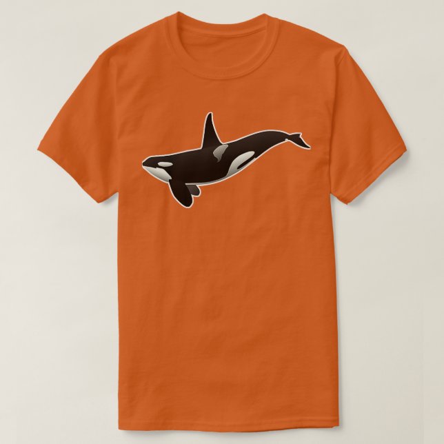 Orca Killer Whale Sea Panda Save The 2 T-Shirt (Design Front)