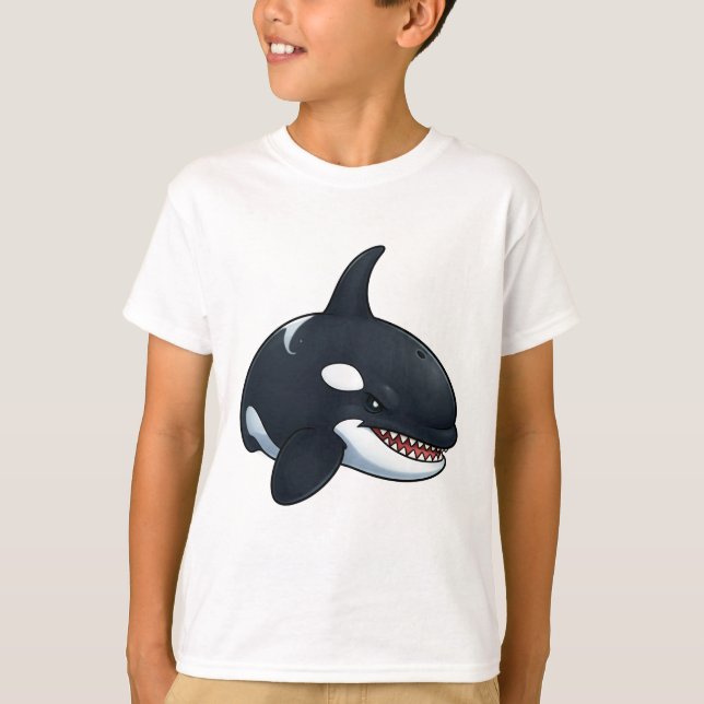 Orca Killer Whale T-shirt (Front)