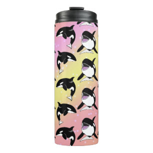 Orca Killer Whale  Thermal Tumbler