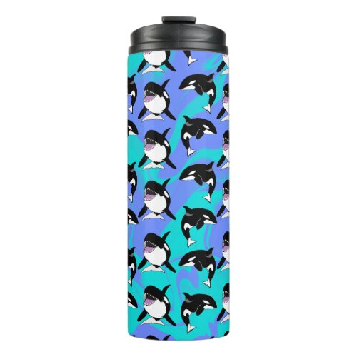 Orca Killer Whale  Thermal Tumbler