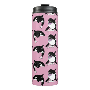 Orca Killer Whale Thermal Tumbler