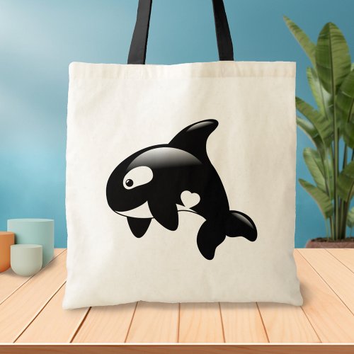 Orca Killer Whale Tote Bag