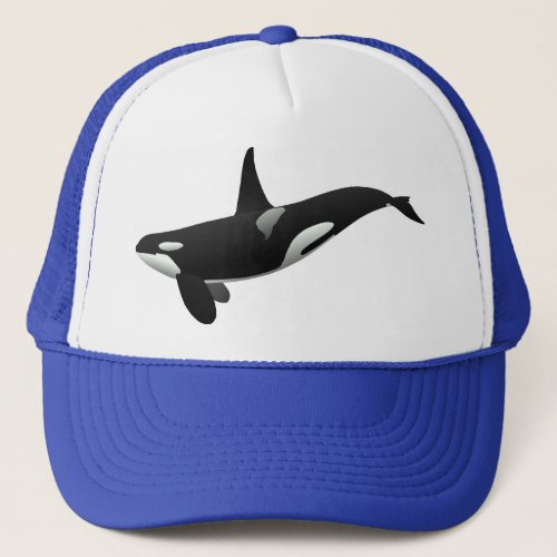 Orca Killer Whale Trucker Hat