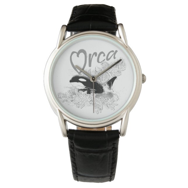 Orca Killer While Gift Watch (Front)