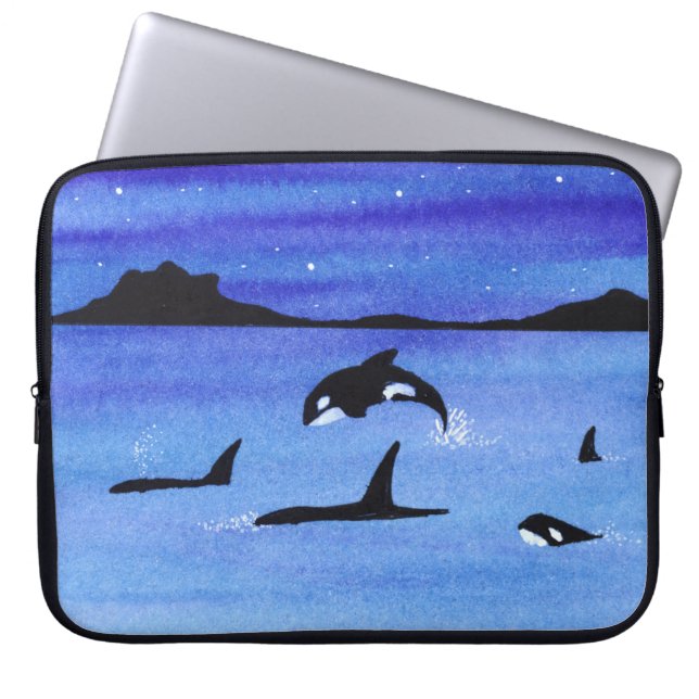 Orca Laptop Sleeve (Front)