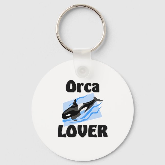 Orca Lover Keychain (Front)