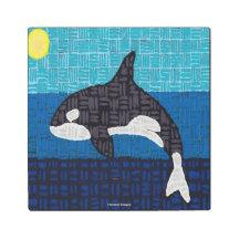 Orca - Metal Print