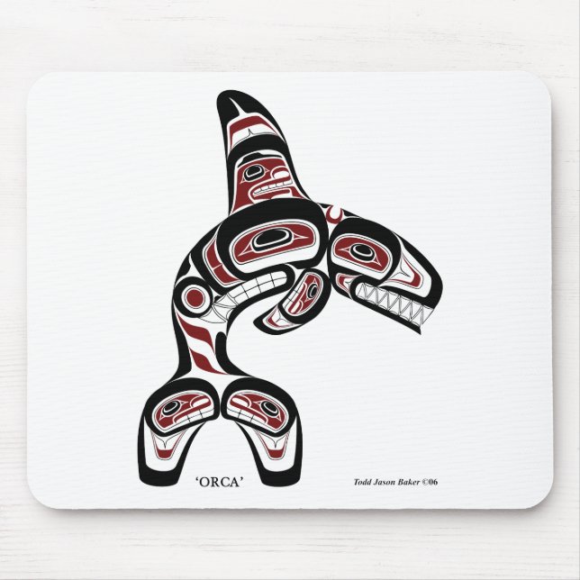 orca mouse pad (Front)