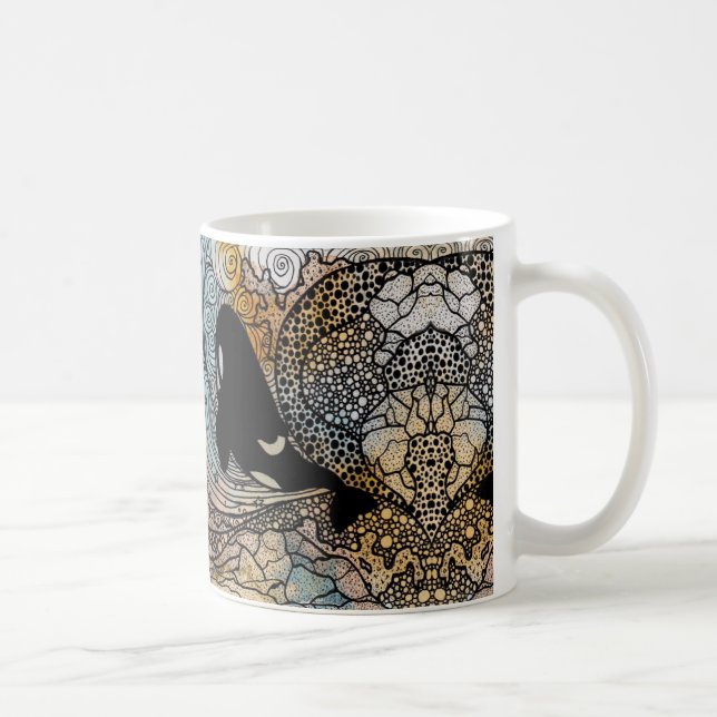 Orca mug (Right)