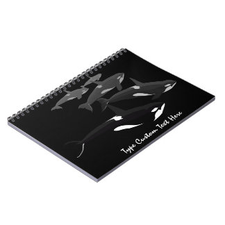 Orca Notebook Personalized Killer Whale Journal