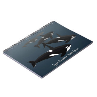 Orca Notebook Personalized Killer Whale Journal