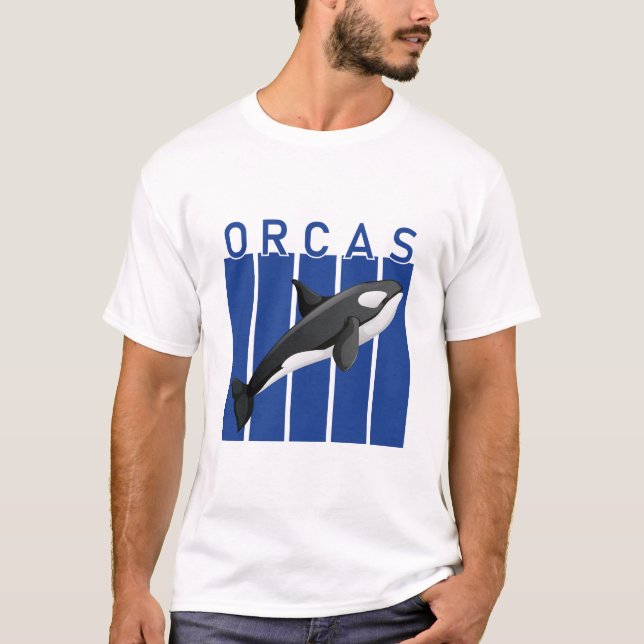 Orca - Ocean Lover orcas T-Shirt (Front)