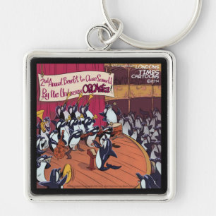 Orca Orchestra Funny Keychain