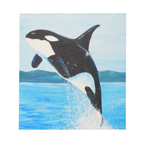 Orca Painting Notepad