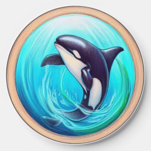 Orca Painting Wireless Charger