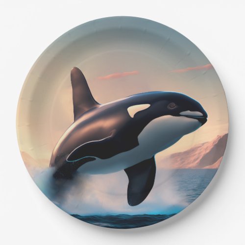 Orca Paper Plates