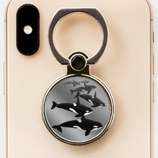 Orca Phone Holder-Stand Killer Whale Phone Grip