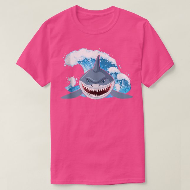 Orca Plush Shark Tee Shark Tee Women Shark Mouth 6 (Design Front)