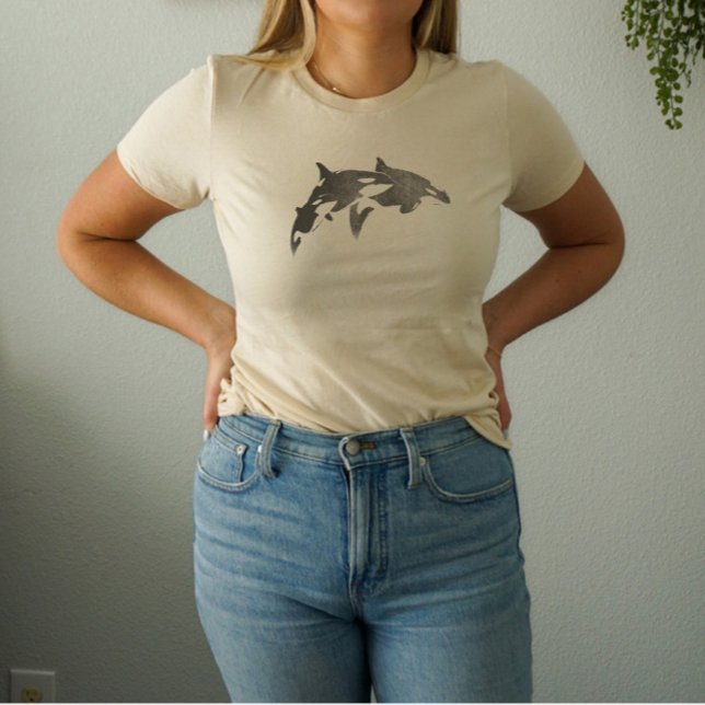Orca Pod Grunge Aesthetic Shirt  (Creator Uploaded)