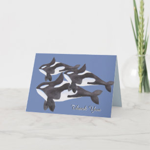 Orca Pod Thank You Note