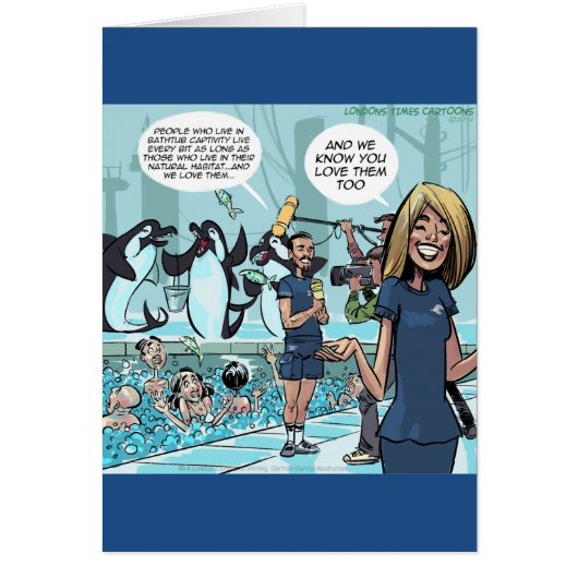 Orca Revenge by Rick London Funny Cards (Front)
