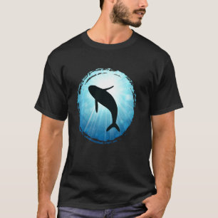 Orca Shadow Diving Ocean Freediving Sea Apnea Dive T-Shirt