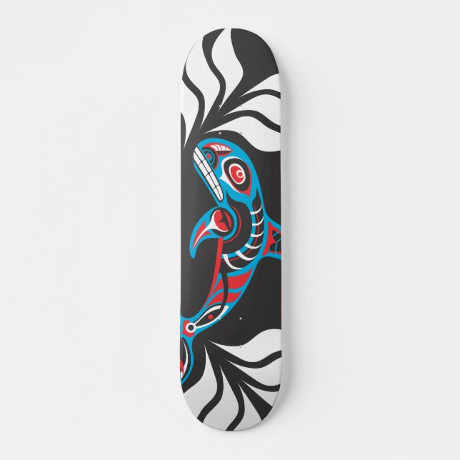 Orca Skateboard Deck (Front)