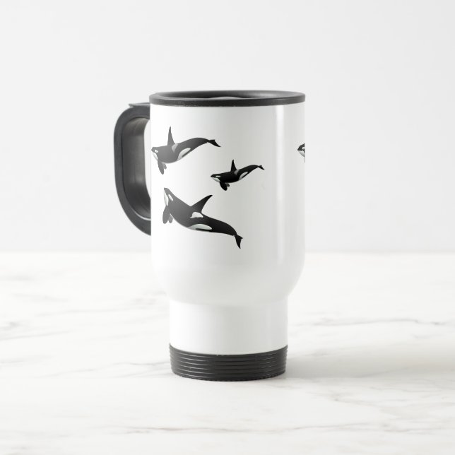 Orca Travel Mug (Front Left)