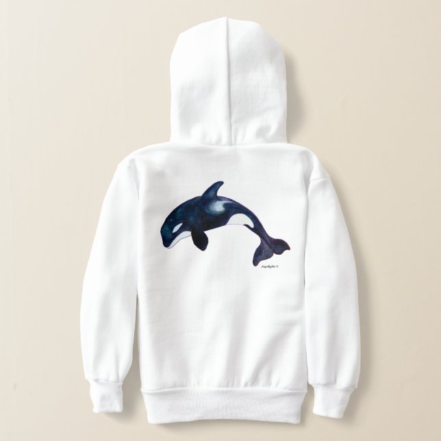 Orca Tribe Hoodie (Laydown Back)