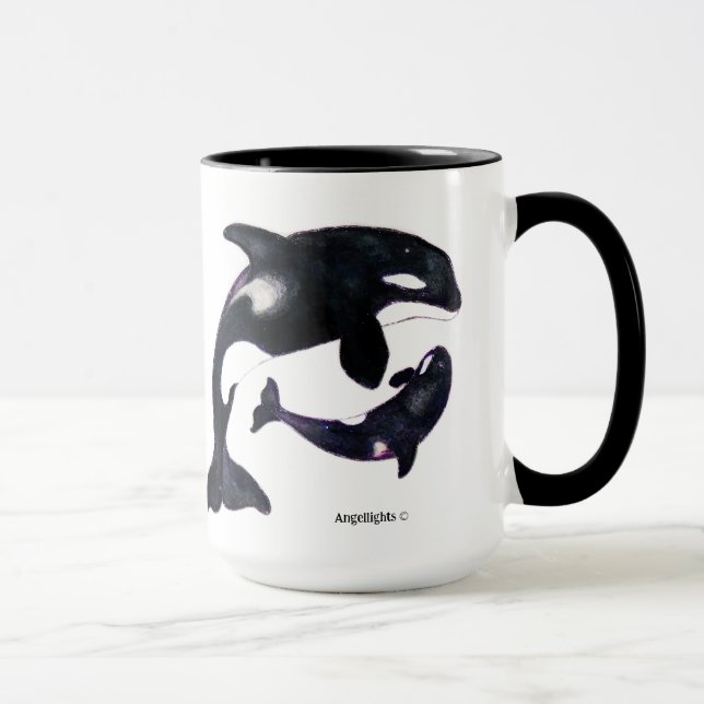 Orca Tribe Mug (Right)