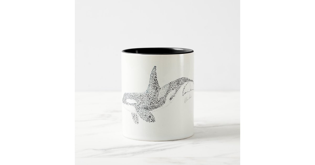 Abstract Art of Orca Tumbler 1 Graphic by Christmas Store