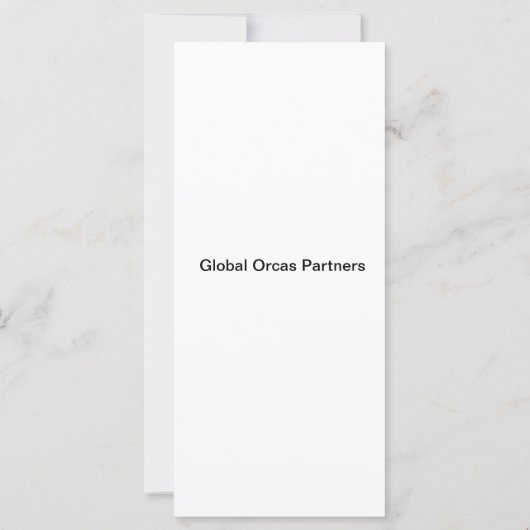 Orca Week Magazine card (Back)