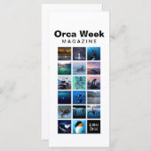 Orca Week Magazine card (Front/Back)