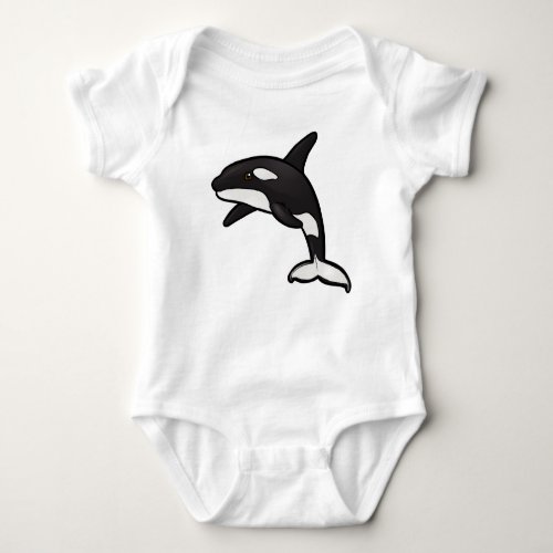 Orca Whale Baby Bodysuit