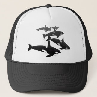 Orca Whale Baseball Cap Killer Whale Hats Caps