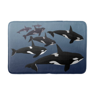 Orca Whale Bathroom Accessories Zazzle