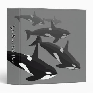 Orca Whale Binder Custom Killer Whale Binder Album