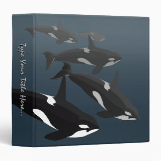 Orca Whale Binder Custom Killer Whale Binder Album