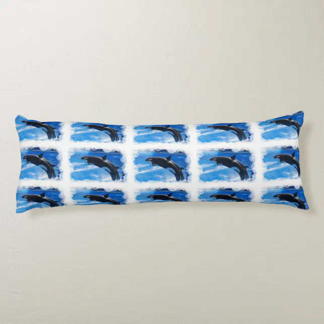 Orca Whale Body Pillow | Zazzle