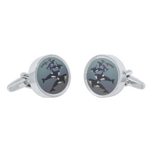Orca Whale Cufflinks Killer Whale Gifts Customize