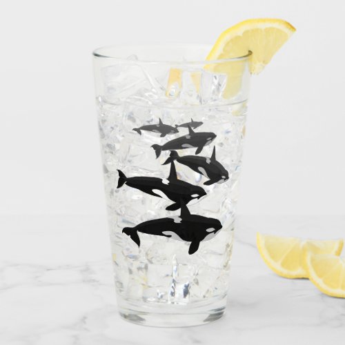 Orca Whale Glass Killer Whales Glasses Personalize