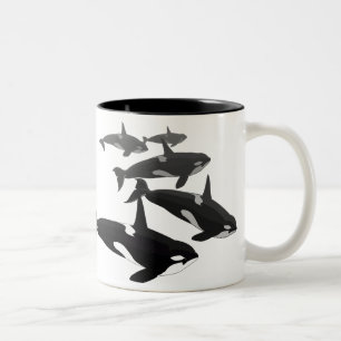 Orca Whale Mugs & Cups Killer Whale Coffee Cups