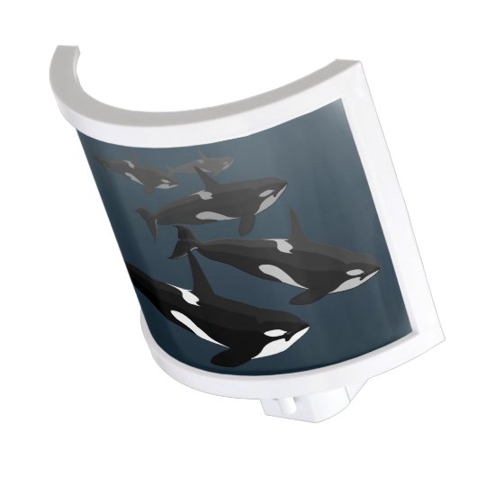 Orca Whale Nightlight Killer Whale Night Light (Angled)