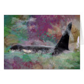 Orca Whale Orcinus Cloud Fantasy (Front Horizontal)