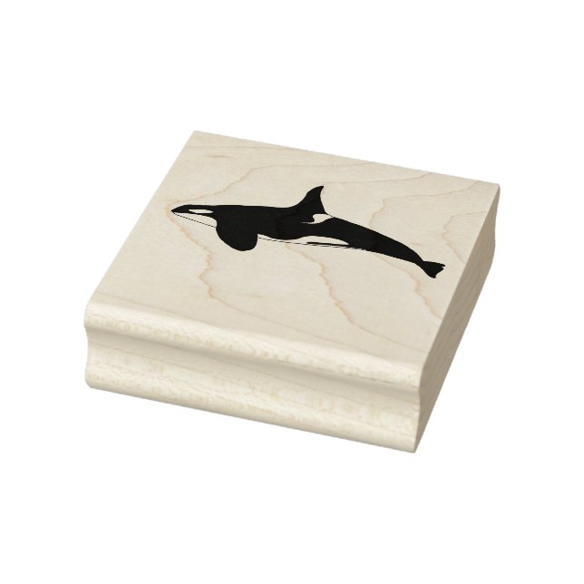 Orca Whale Rubber Stamp (Stamp)