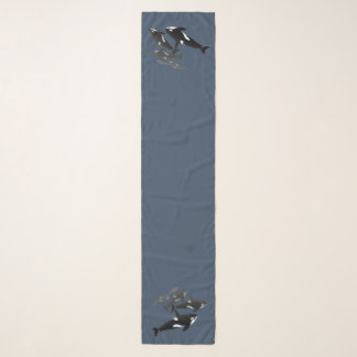 Orca Whale Scarf Killer Whale Art Scarves Gifts