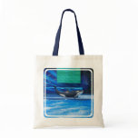 Orca Whale Showing Off Tote Bag