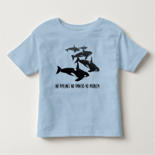 Orca Whale T-Shirt Personalized Baby Orca Shirt