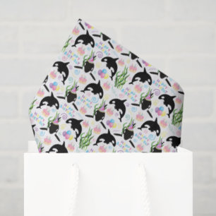 Orca Whale Tissue Paper