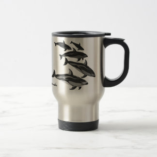Orca Whale Travel Mug Personalize Killer Whale Mug